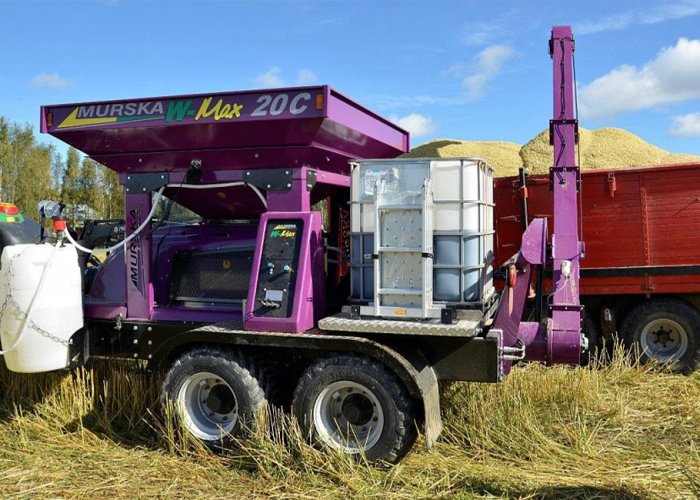 Новая, революционная технология плющения зерновых культур на новой установке Murska W-Max